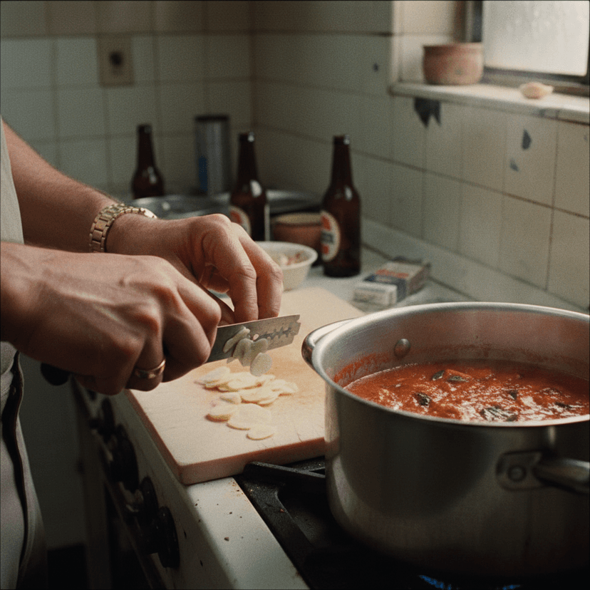 Prison Pasta with Sunday Gravy